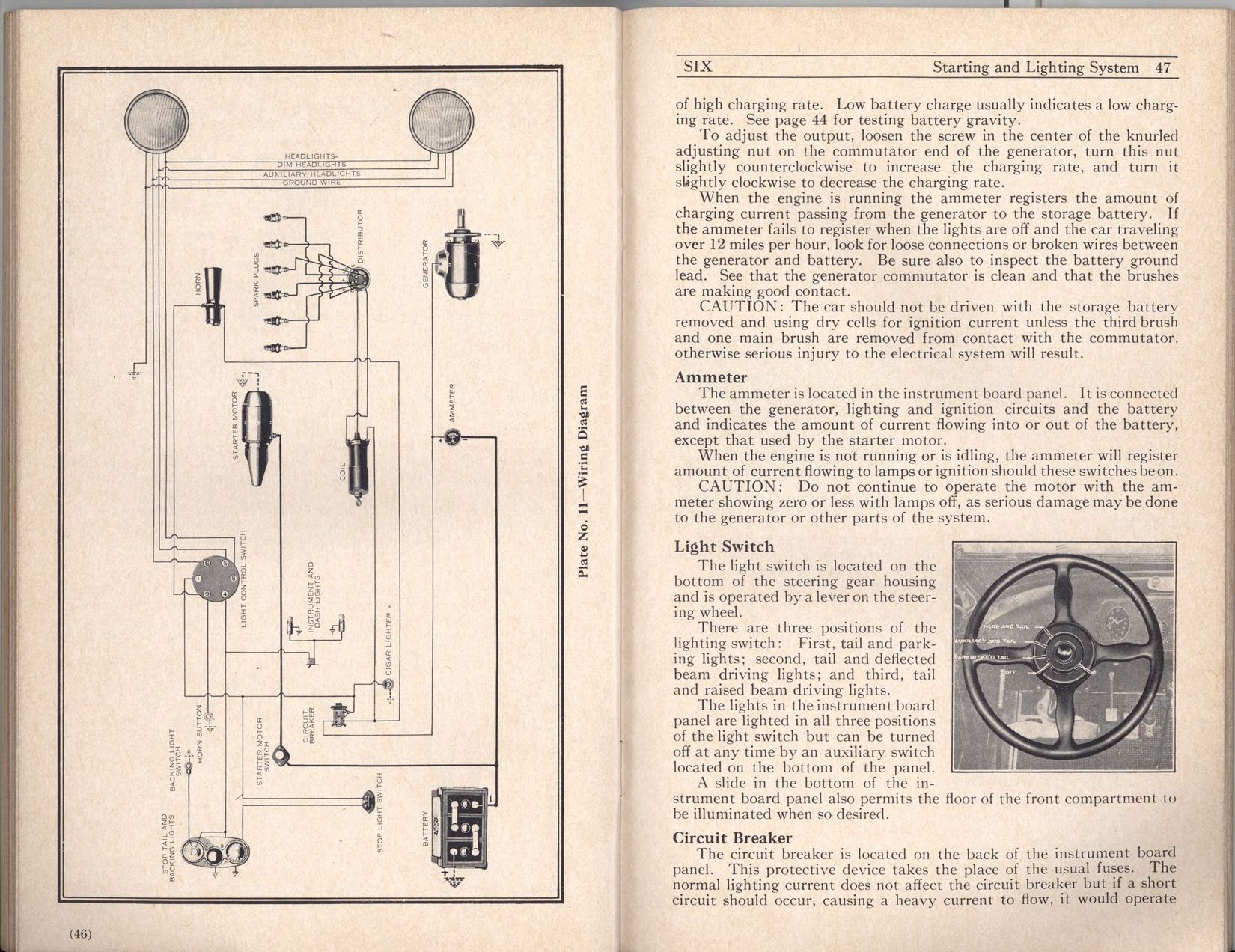 1927 Packard Six Owners Manual Page 30